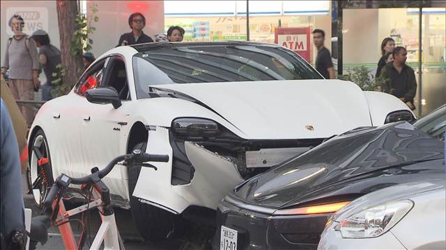 【許さん】どう見ても日本人じゃない車カス許禎逹さん「ポルシェなら時速100kmで右折できる」逮捕