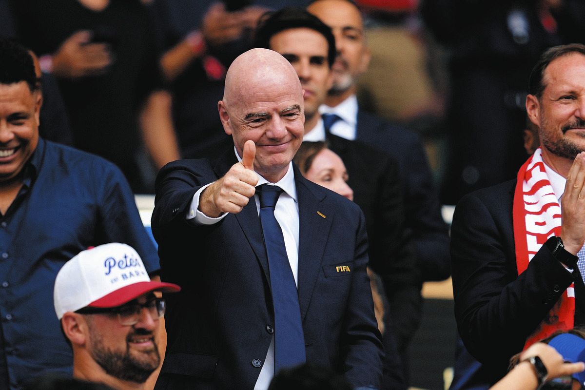 FIFA会長「ワールドカップ出場国を48→64に増やす」