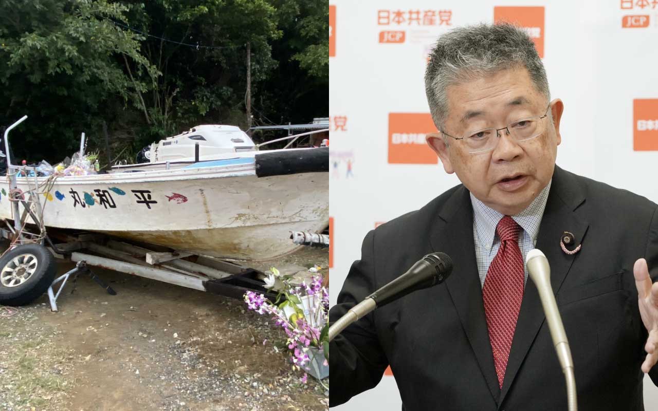 辺野古転覆 平和丸船長の実名は「諸喜田武」 共産党公認の村議選元候補・名護民主商工会元副会長