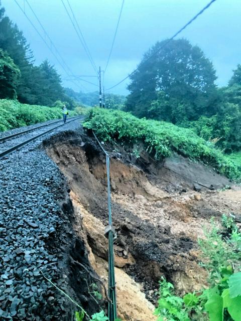 大雨で不通の磐越西線・猪苗代―会津若松　7日から代行バスを運行　福島