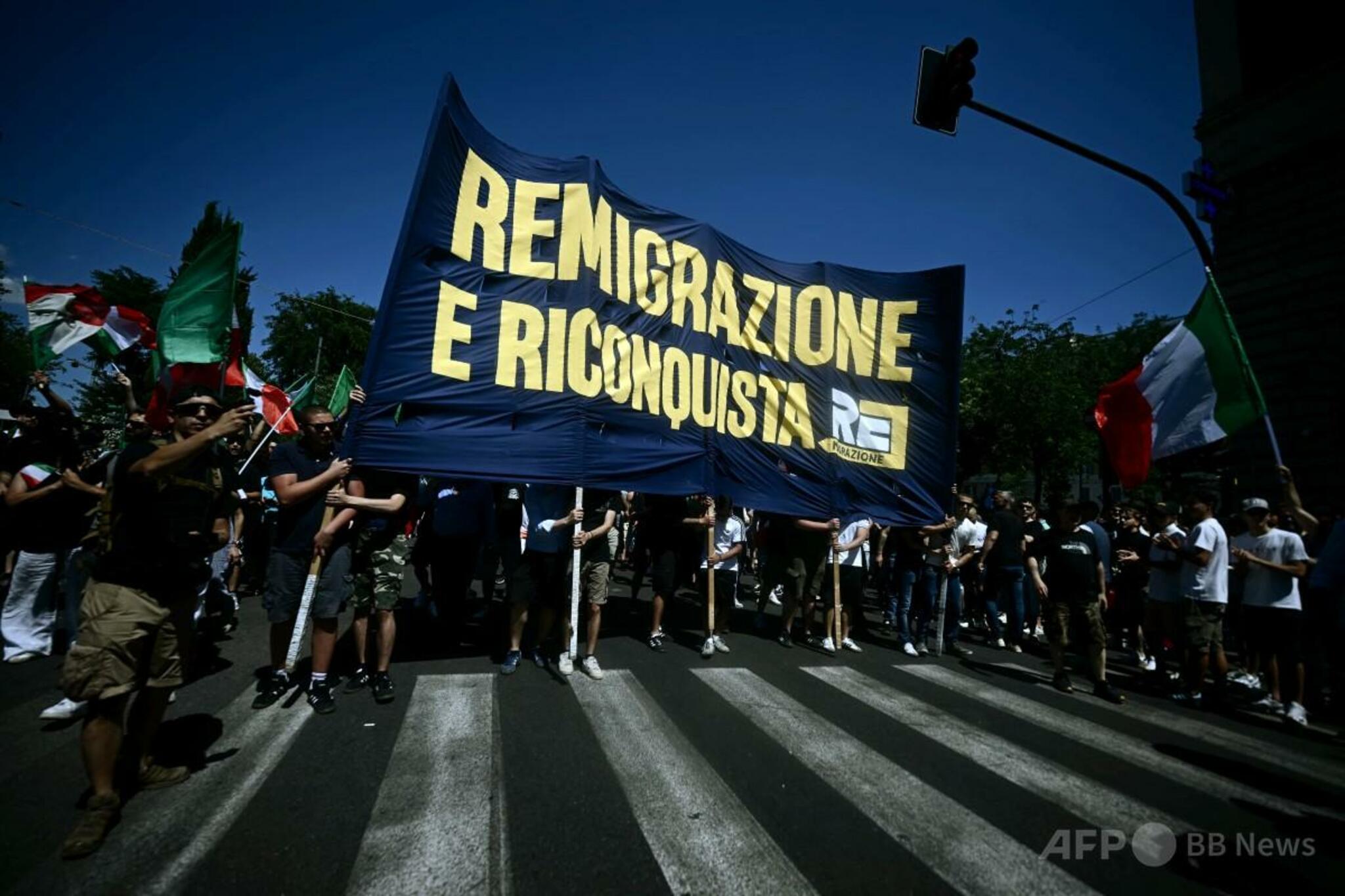イタリア人「移民は国に返せ！」極右政党が発足　見過ごせない政局へ　ファシスト党が出るのか？