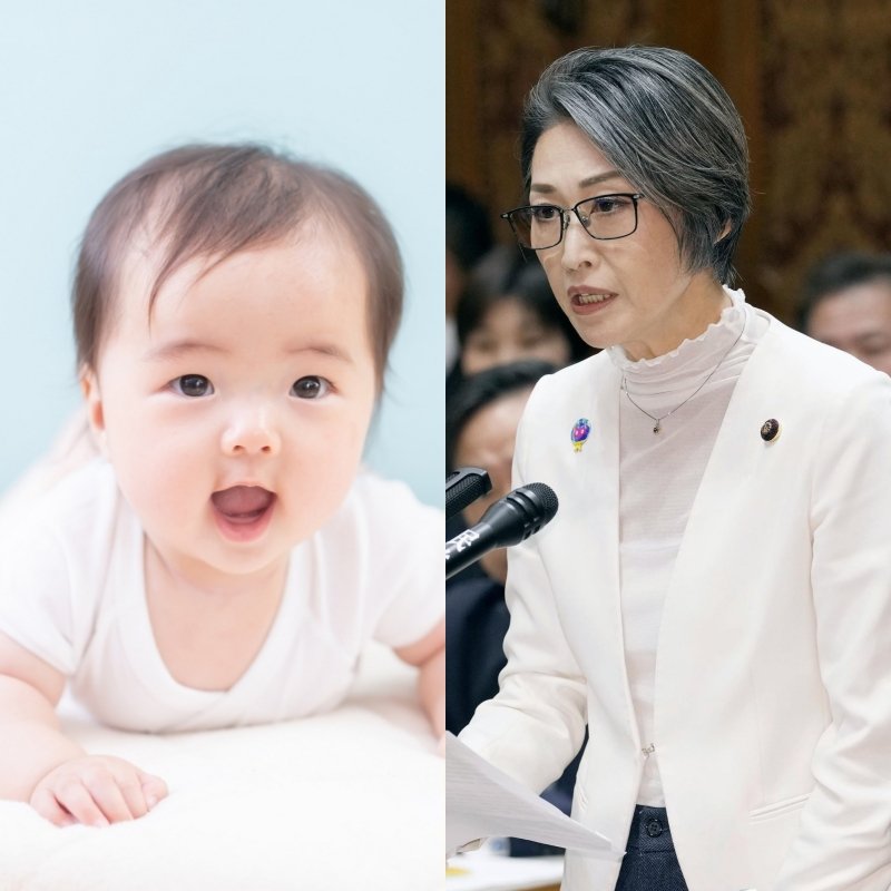 日本の子供は九分九厘、成人するから赤ちゃんは増えないよ