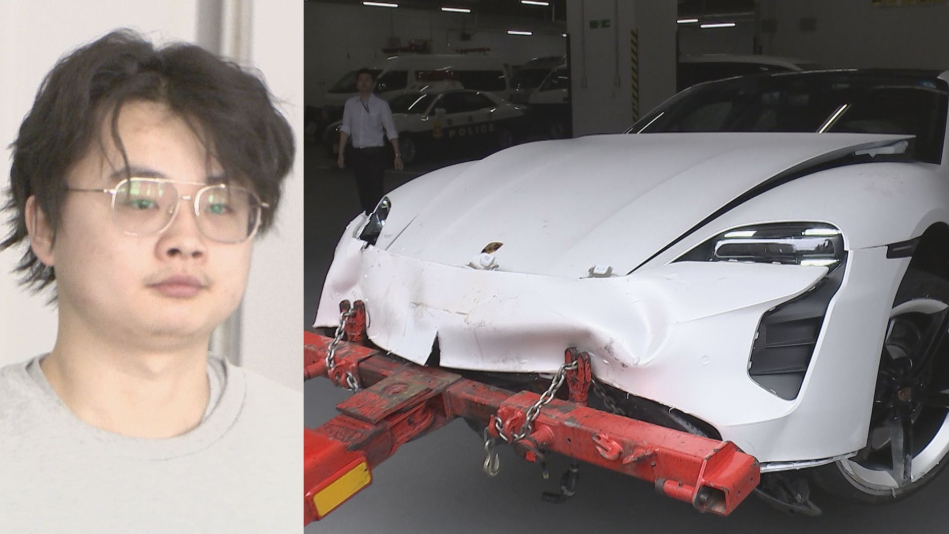 中国原産のシーズーみたいな顔した中華車カスを逮捕。許禎逹容疑者（23）ポルシェで時速100km右折