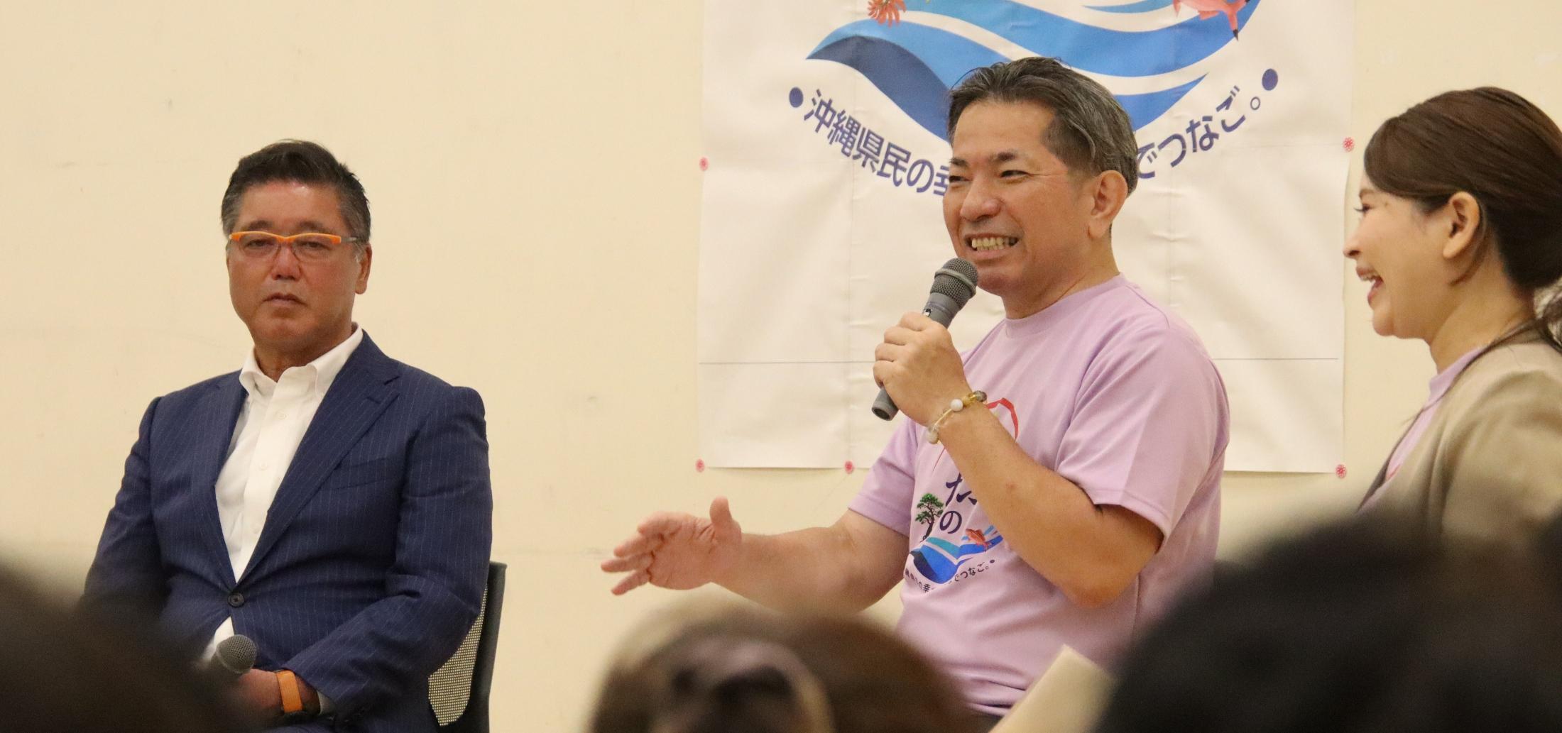 下地幹郎氏「私が沖縄県知事選に出馬するという話があるが、あれは琉球新報の妄想記事だ」