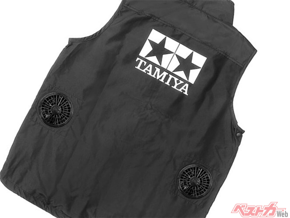 モーターで動くけどプラモじゃない「タミヤ ファンベスト(ブラック)『空調服』」発売