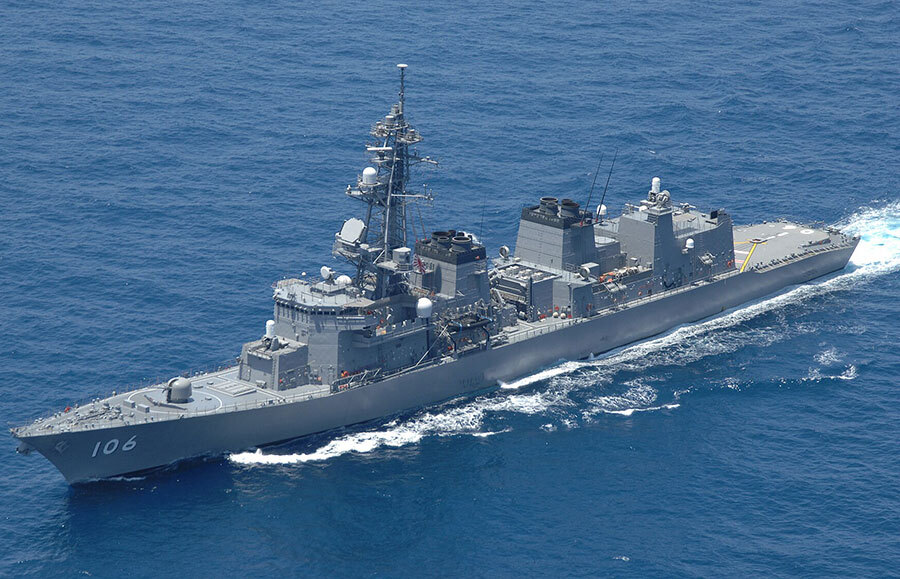 中露軍艦4隻が“日本一周”