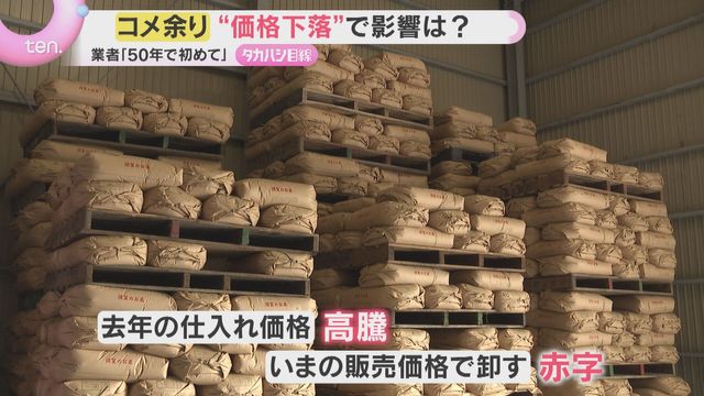 「夜も寝られない」コメ不足一転「コメ余り」価格下落で在庫は過去10年で最高　卸売りと農家の現実