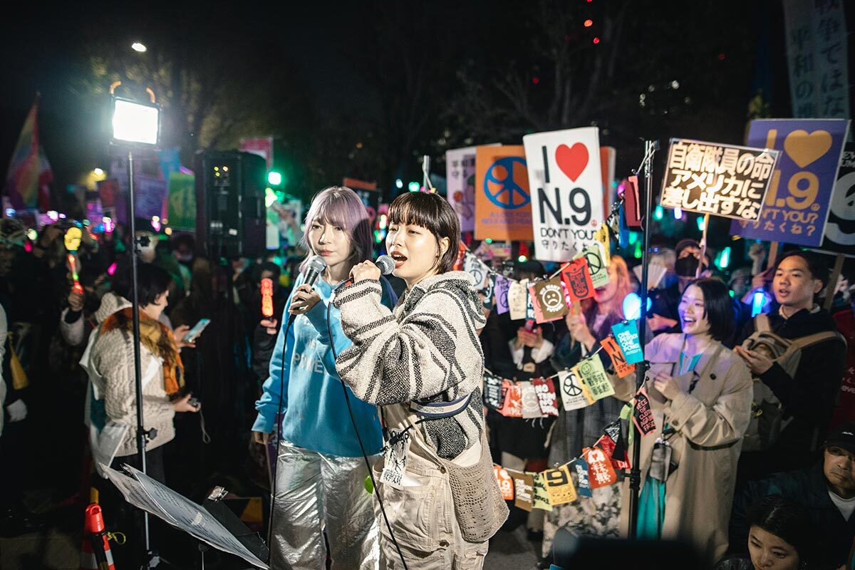 【ブーメラン祭】パさん「市民が自由に声を上げられる社会こそが健全」←抗議集会ができるので健全