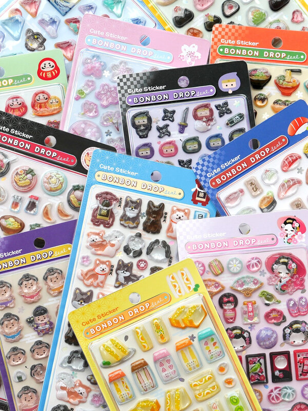 ボンボンドロップシールって、他の類似品となんか違うわけ？台紙から剥がしたらもうわからんだろ？