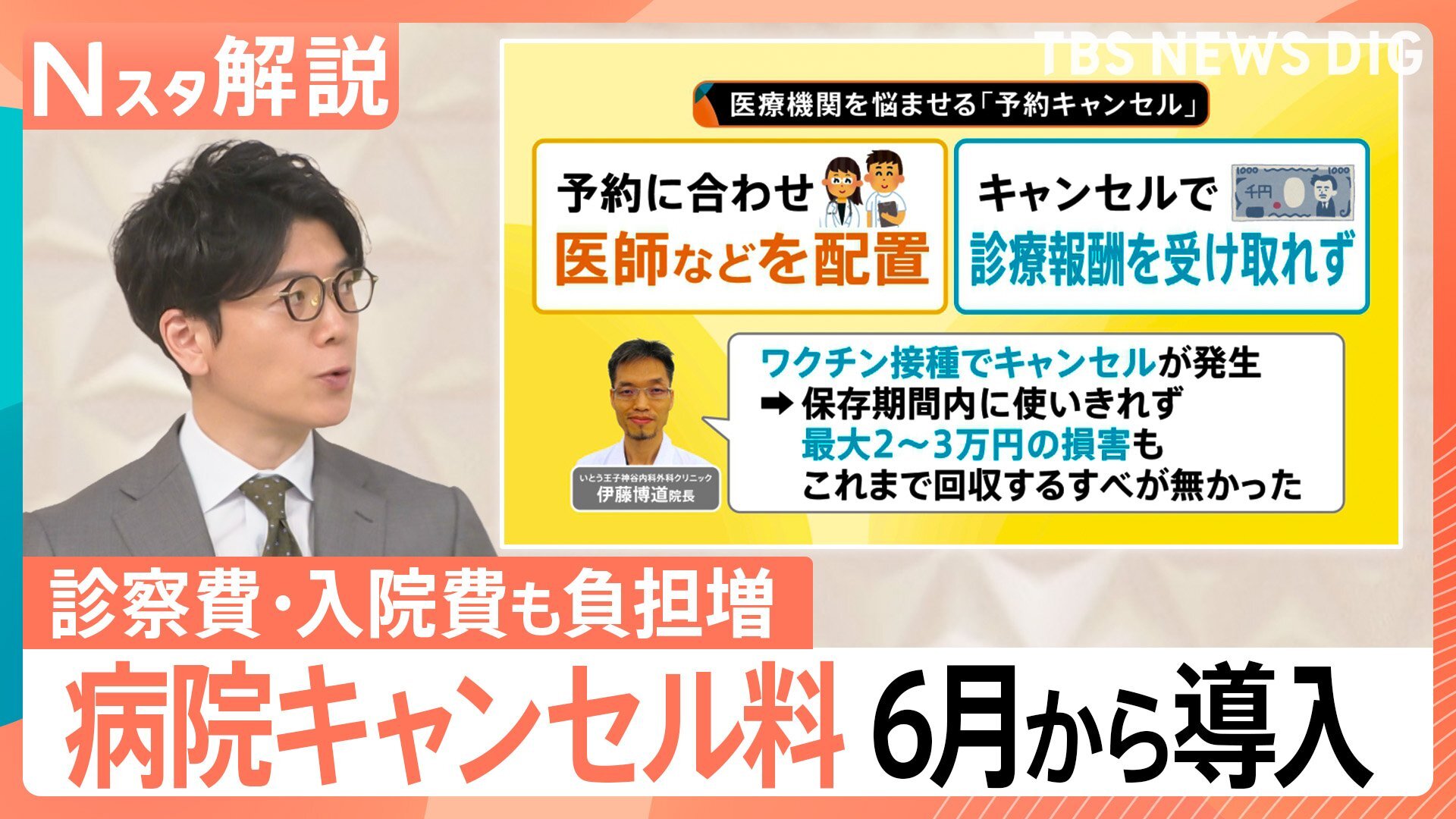 6月から病院の「キャンセル料」導入へ　背景に深刻な“損害”が…初診・入院費も一斉値上げ