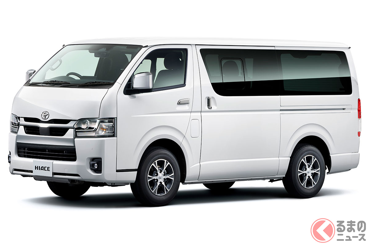 トヨタ「ハイエース」改良モデル発売 さらに進化した最新「商用バン」の特徴は？