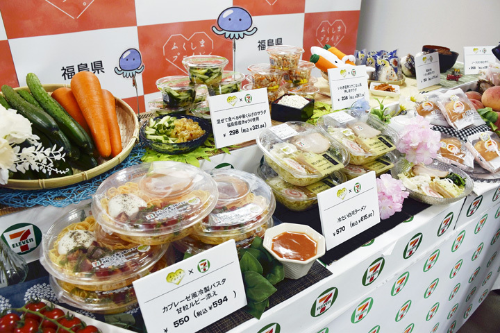 ご当地グルメなど販売！東北6県で「福島フェア」　7月14日からセブン、ベニマル